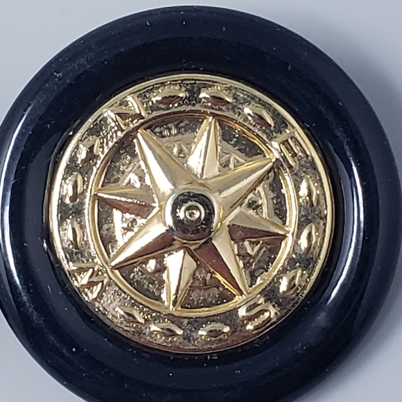 Vintage Compass Earrings - Picture 9 of 10